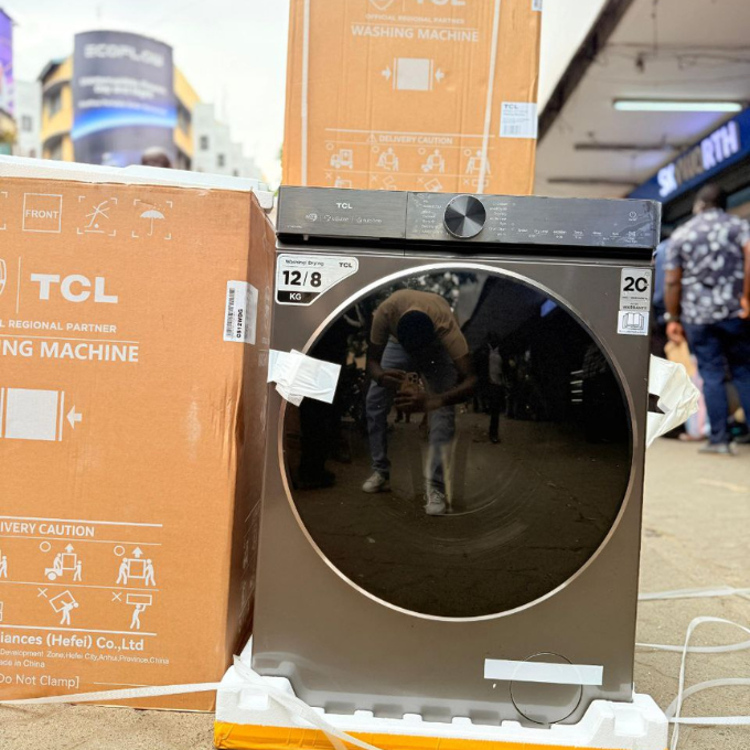 TCL C512WDG 12KG/8KG Washer & Dryer Smart DD Motor